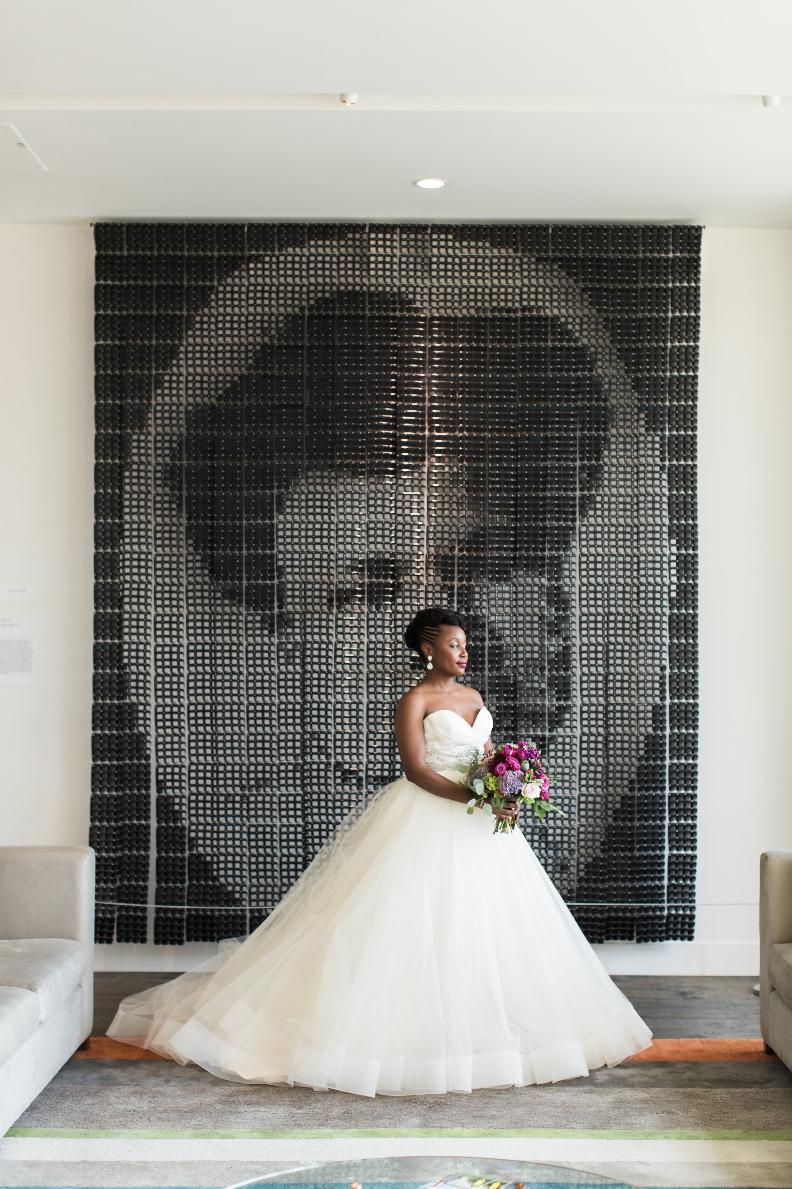Bridal Bliss: Cottrell And Niles' Modern Wedding Was Simply Marvelous
